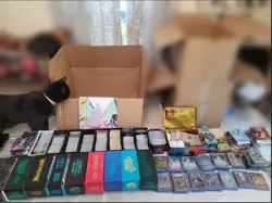 35+lb pokemon lot, with vintage pokemon cards, yugioh cards, - Image 2
