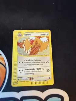 Pokemon TCG Expedition Fearow Card 11/165 Holo Rare - Image 1