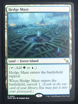 Hedge Maze - MKM - Mtg Card #213 - Image 1