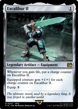 MTG Excalibur II (257) | NM | Final Fantasy {FIN} - Image 1