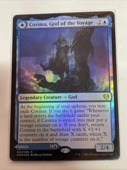 Cosima, God of the Voyage (Foil) Kaldheim, #50 Rare - Image 1