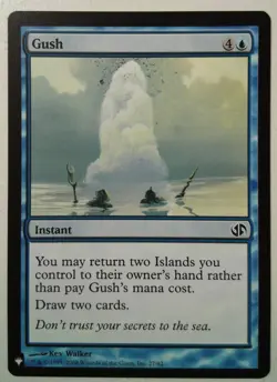 Gush *Common* Magic MtG x1 Mystery Booster - Image 1