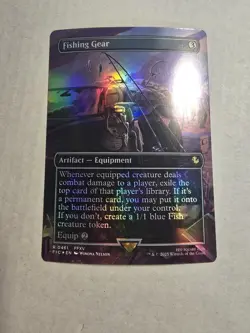 Fishing Gear (Borderless) Commander: Final Fantasy Foil - Image 1