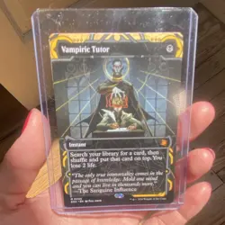 Magic: The Gathering Vampiric Tutor Instant Strixhaven Black M0035 2021 - Image 1