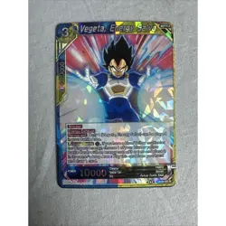 Dragon Ball Super CCG Vegeta Energy Salvo BT8-107 R Rare Foil Bandai Card - Image 1