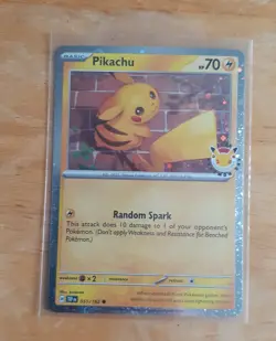 Pikachu Pokemon Day 2026 TCG PROMO - Image 1
