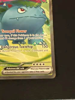 Pokemon TCG Venusaur ex #182/165 SV: Scarlet & Violet 151 Ultra Rare Full Art - Image 3