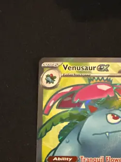 Pokemon TCG Venusaur ex #182/165 SV: Scarlet & Violet 151 Ultra Rare Full Art - Image 5