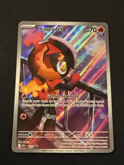 Pokemon Charcadet 022 MEP Promo Holo Fire Basic 70 HP Nintendo TCG - Image 1