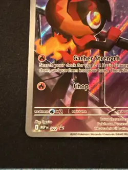 Pokemon Charcadet 022 MEP Promo Holo Fire Basic 70 HP Nintendo TCG - Image 2