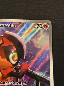 Pokemon Charcadet 022 MEP Promo Holo Fire Basic 70 HP Nintendo TCG - Image 4