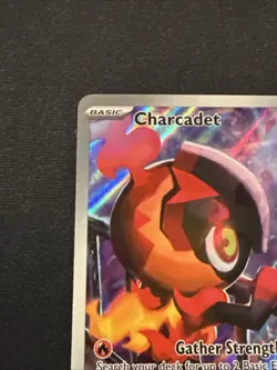 Pokemon Charcadet 022 MEP Promo Holo Fire Basic 70 HP Nintendo TCG - Image 5
