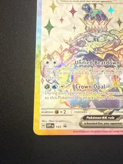 Terapagos EX Pokemon SVP 165 Full Art Illustration Rare Black Star UPC Promo, NM - Image 2