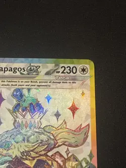 Terapagos EX Pokemon SVP 165 Full Art Illustration Rare Black Star UPC Promo, NM - Image 4