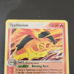 Pokemon TCG Typhlosion 17/115 Unseen Forces Holo Rare 110 HP Stage 2 English - Image 4