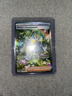 Pokemon Wally's Compassion 186/132 Me01 Mega Evolution Special Illustration Hol… - Image 1
