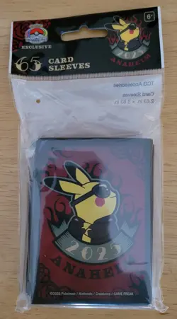 2025 Pokemon World Championships Rockabilly Sleeves Anaheim - Image 1