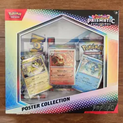 Pokemon SV Prismatic Evolutions Poster Collection, Brand New, Sealed, Unopened - Image 1