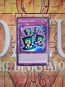 Magical Hats PSV-EN033 Super Rare 25th Anniversary Edition NM Yugioh - Image 1