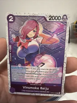 Vinsmoke Reiju (Jolly Roger Foil) OP06-068 Premium Booster One Piece Foil LP - Image 1