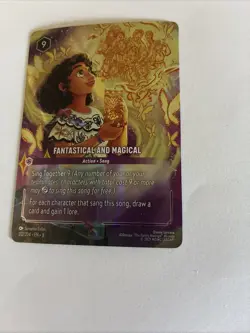 Fantastical and Magical Enchanted Reign of Jafar Disney Lorcana Pack Fresh - Image 4