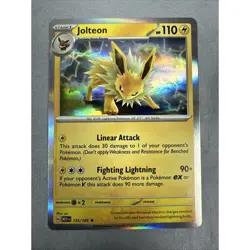Vaporeon 134/165 Holo Rare Scarlet & Violet 151 Pokemon Card Near Mint - Mint - Image 1