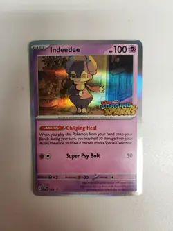 Indeedee Promo SV: Scarlet & Violet Promo Cards 154 NM Pokemon TCG - Image 1