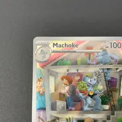 Pokemon TCG Machoke 177/165 - English 151 Illustration Rare Card - Image 2