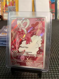 Pokemon TCG Enamorus Twilight Masquerade Illustration Card 180/167 - Image 1