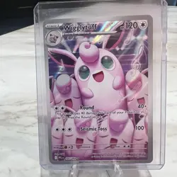 Pokemon Wigglytuff Illustration Rare Phantasmal Flames 105/094 EN NM Cute Card. - Image 1