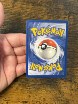 Team Rocket’s Meowth #18 Black Star Promo WOTC 2000 Pokemon Card LP+ - Image 3