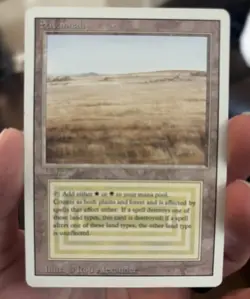 Magic The Gathering Savannah Revised Dual Land Moderately Played MTG - Image 3