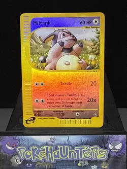 Pokemon Card Miltank 94/147 Aquapolis Set Reverse Holo Light Play - Image 1