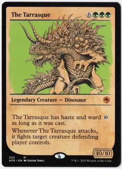 MTG *The Tarrasque (Showcase) X1* (NM) Adventures in the Forgotten Realms Magic - Image 1