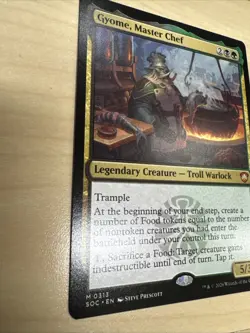 Gyome, Master Chef SOC NM MTG Magic The Gathering Game (Available) - Image 3