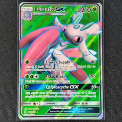 Lurantis GX - 138/149 - Full Art - Sun and Moon Base Set - Pokemon Card - NM/M - Image 1