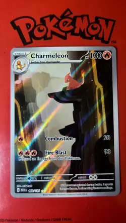 Charmeleon 169/165 Sv: Scarlet & Violet 151 IR Pokemon Near Mint - Image 1