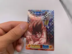 Vegeta vs Goku No. 5 Dragon Ball Z Plastic Gummy Card Japanese Bandai 2006 - Image 2