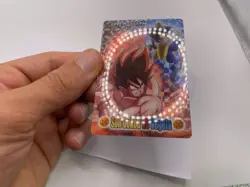 Vegeta vs Goku No. 5 Dragon Ball Z Plastic Gummy Card Japanese Bandai 2006 - Image 3