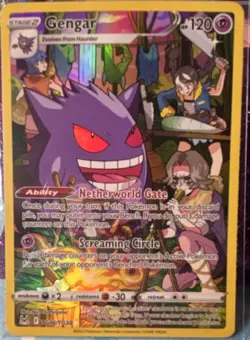 Pokemon Gengar TG06/TG30 Swsh11 Lost Origin Trainer Gallery Ultra Rare Holo - Image 1