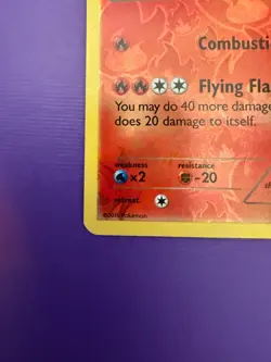 🔥 2016 Pokemon Moltres 9/124 Reverse Holo Fates Collide NM Raw Legendary 🔥 - Image 4