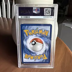 2023 POKEMON SVP EN-SV BLACK 151 POSTER COLL #048 SQUIRTLE PSA 8 - Image 2