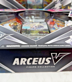 Pokemon TCG Arceus V Figure Collection Box Sealed BDSP Box Wear See Photos - Image 3