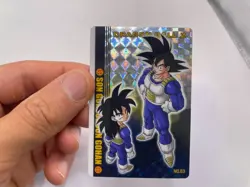 Goku GOhan No. 53 Dragon Ball Z Plastic Gummy Card Japanese Bandai 2007 - Image 1