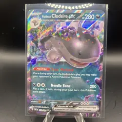 Paldean Clodsire Ex 59/91 Pokemon TCG S&V Paldean Fates Double Rare Holo NM - Image 1