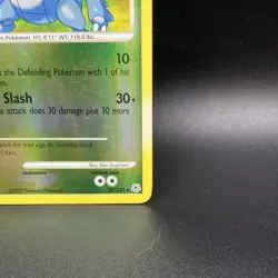 Pokemon Diamond & Pearl Heracross Lv.29 Reverse Holo Basic 28/130 HP80 - Image 4