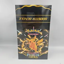 Pokemon TCG Paldean Fates (SV4.5) BOOSTER BUNDLE DISPLAY BOX Sealed 10 Bundles - Image 1