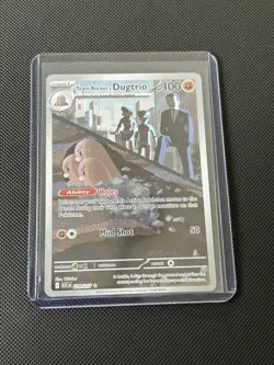 Pokemon Team Rocket’s Dugtrio - Illustration Rare Holo - 239/217 - NM Near Mint - Image 3