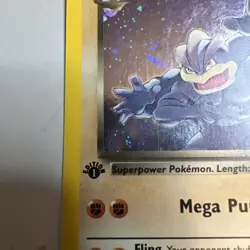 The Pokemon Company Pokemon Dark Machamp Team Rocket 10/82 1st Ed Holo 70 HP - Image 4