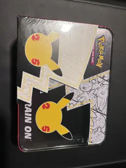 Pokemon 25th Anniversary Celebrations Treasure Chest Lunchbox Tin Factory SEALED - Image 2